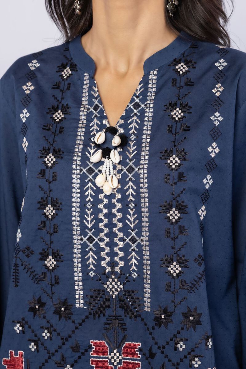 Embroidered | Cotton Dobby | Kurta | USD 17.50