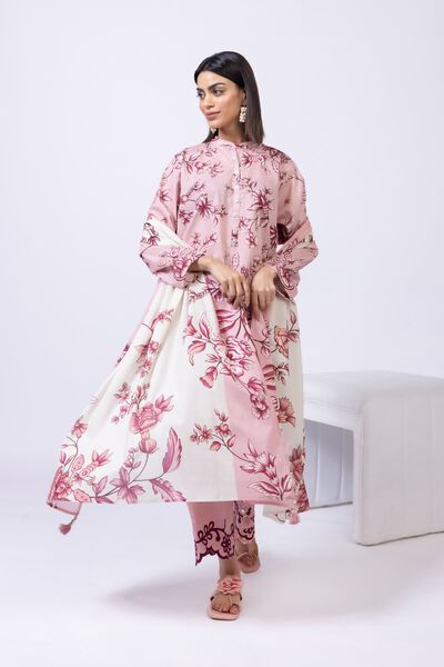 Printed | Slub lawn | Dupatta | USD 20.00