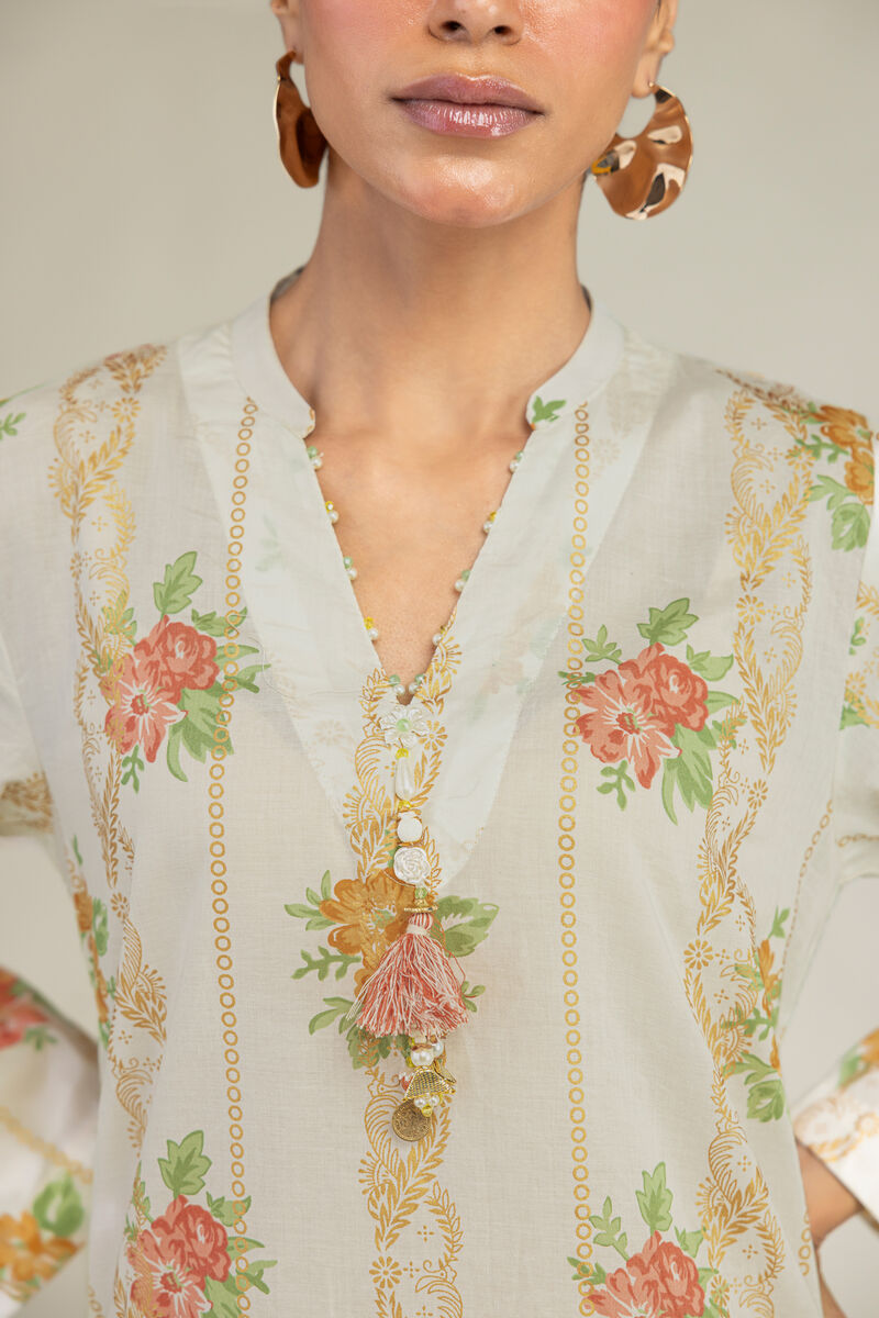 Printed | Cambric | Long Cambric Kurta | USD 35.00