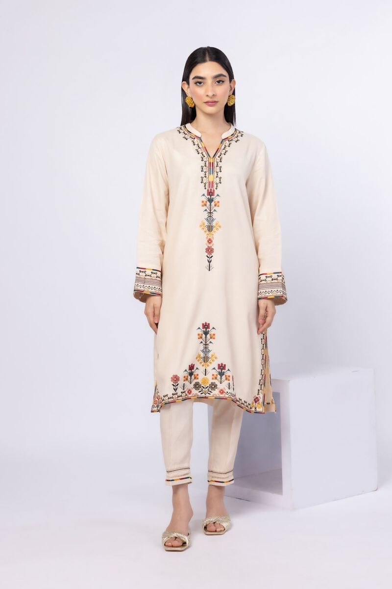 Embroidered | Russian Raw Silk | Kurta | USD 25.00