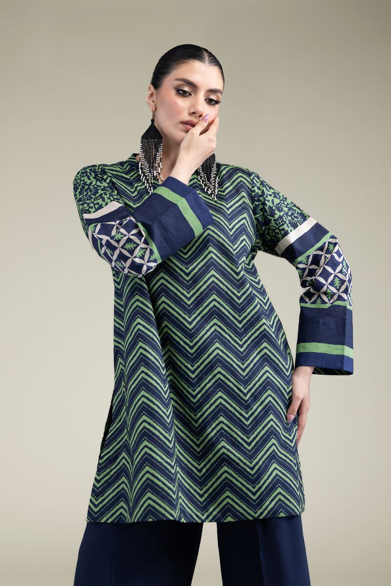 Printed | Cambric | Short Cambric Kurta | USD 30.00