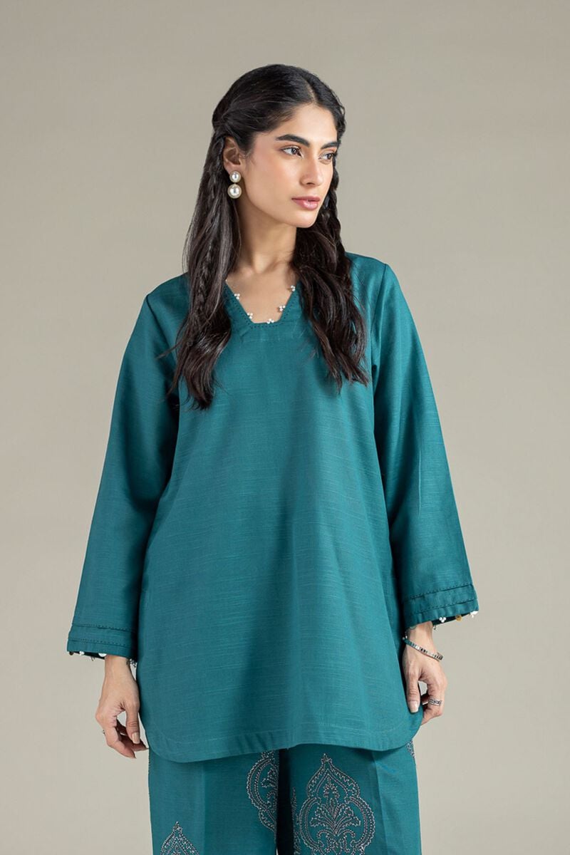 Dyed | Khaddar | Kurta | USD 12.50