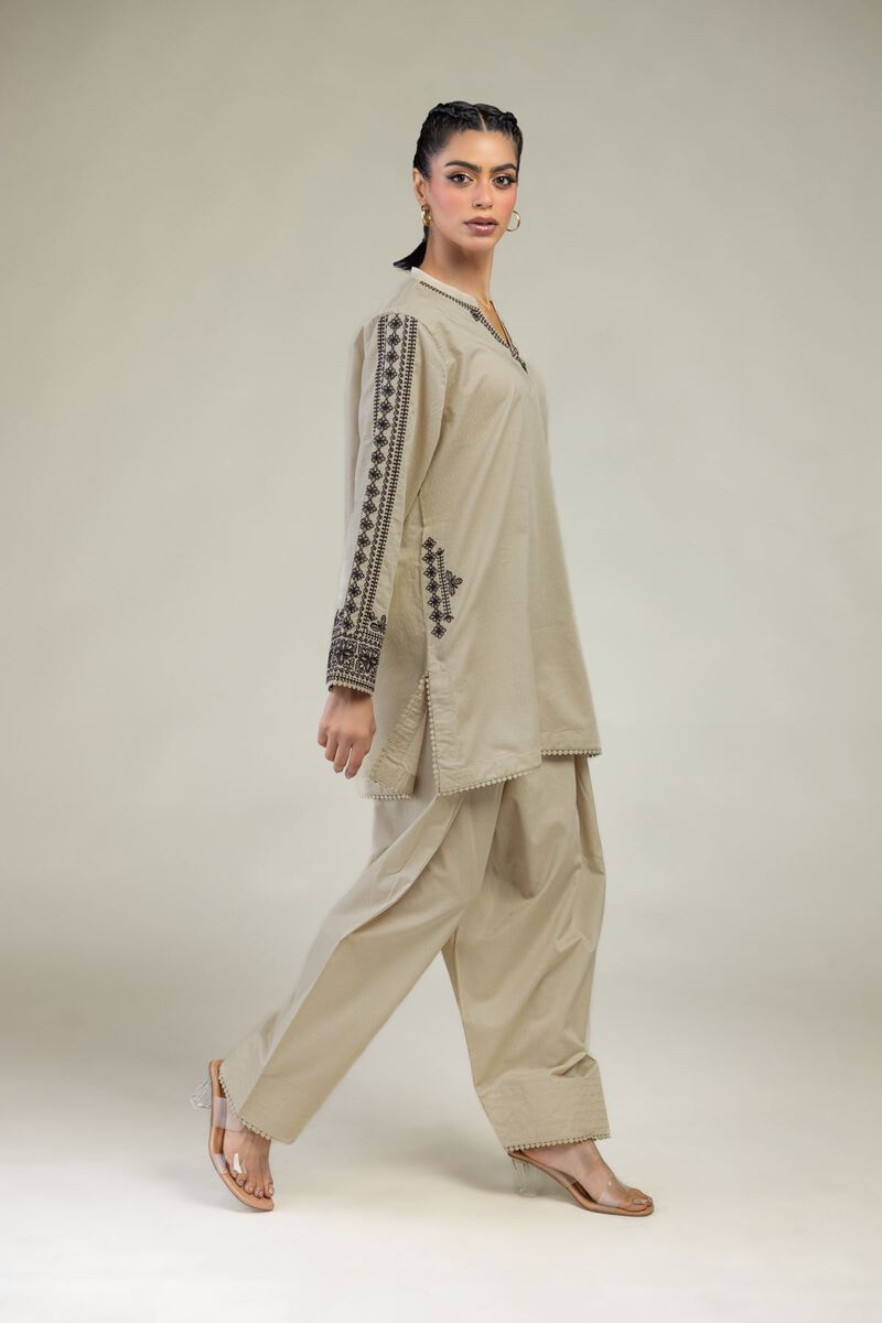 Dyed | Cotton Dobby | Cotton Dobby Shalwar | USD 25.00