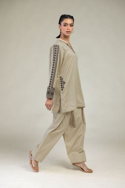 Dyed | Cotton Dobby | Cotton Dobby Shalwar | USD 25.00