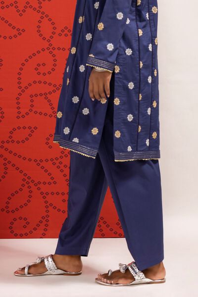 Classic Shalwar, BLUE, hi-res
