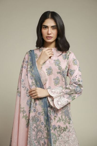 Embroidered | Mesuri | Tailored 3-Piece Set | USD 70.00