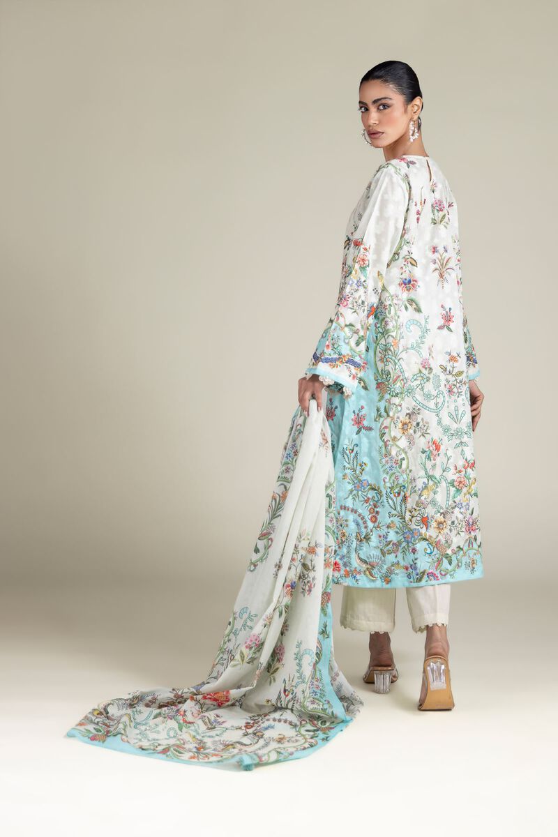 Embroidered | Broshia | Tailored 3-Piece Set | USD 75.00