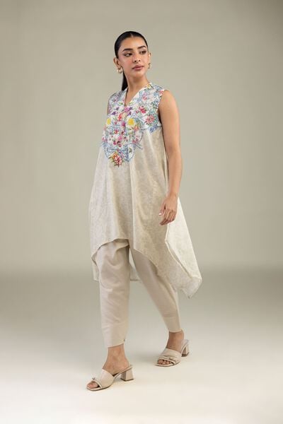 Printed | Cotton Dobby | Cotton Solid Shalwar | USD 30.00