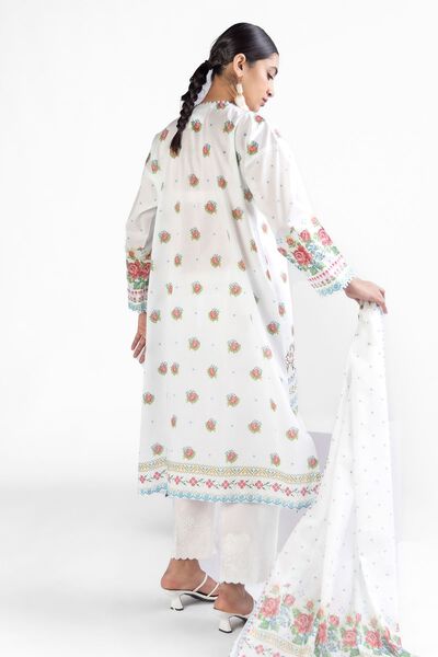Embroidered | Lawn | Fabrics 3 Piece | USD 12.00