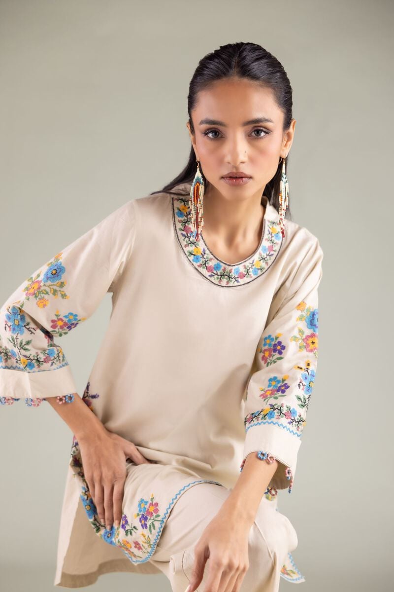 Embroidered | Cambric | Kurta | USD 40.00
