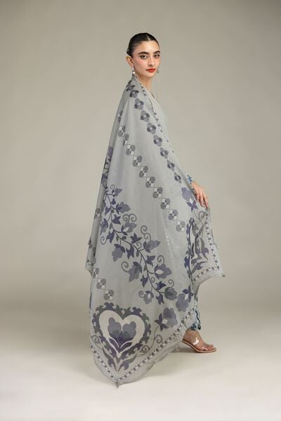 Embroidered | Mesuri | Floral Mesuri Dupatta | USD 30.00