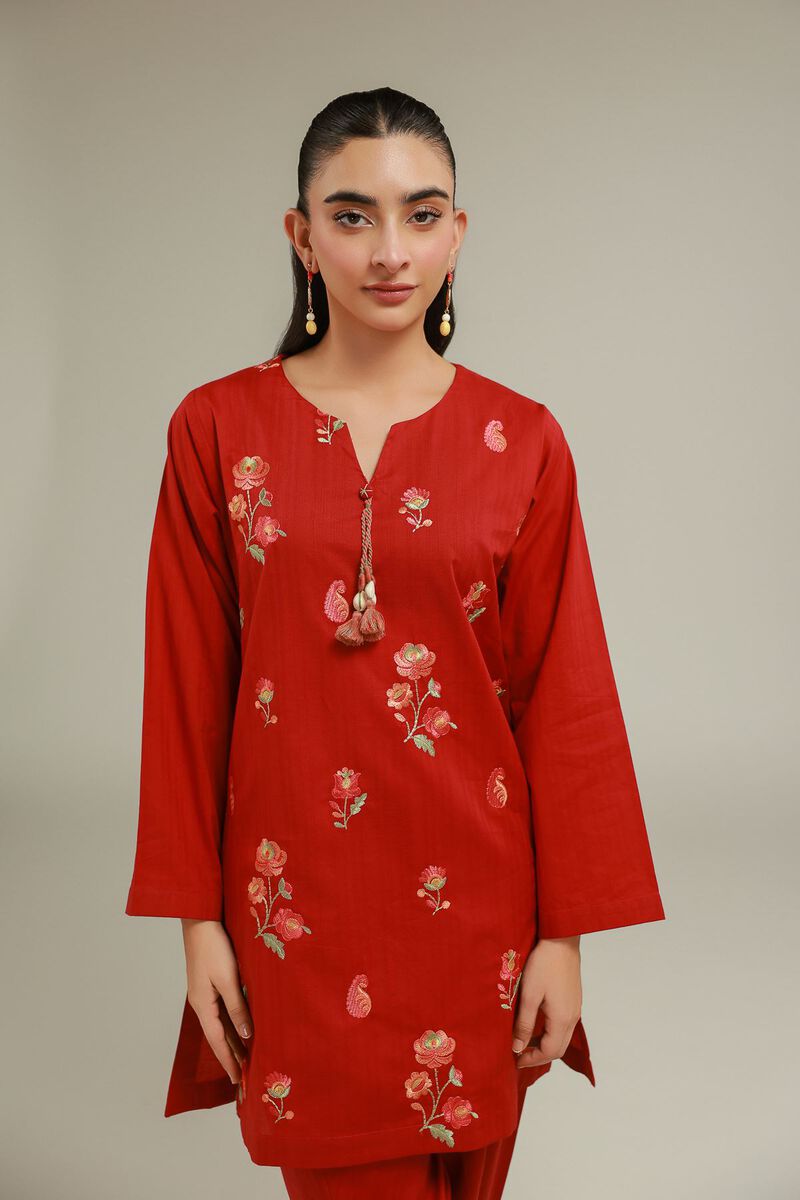 Embroidered | Cotton Dobby | Kurta | USD 35.00