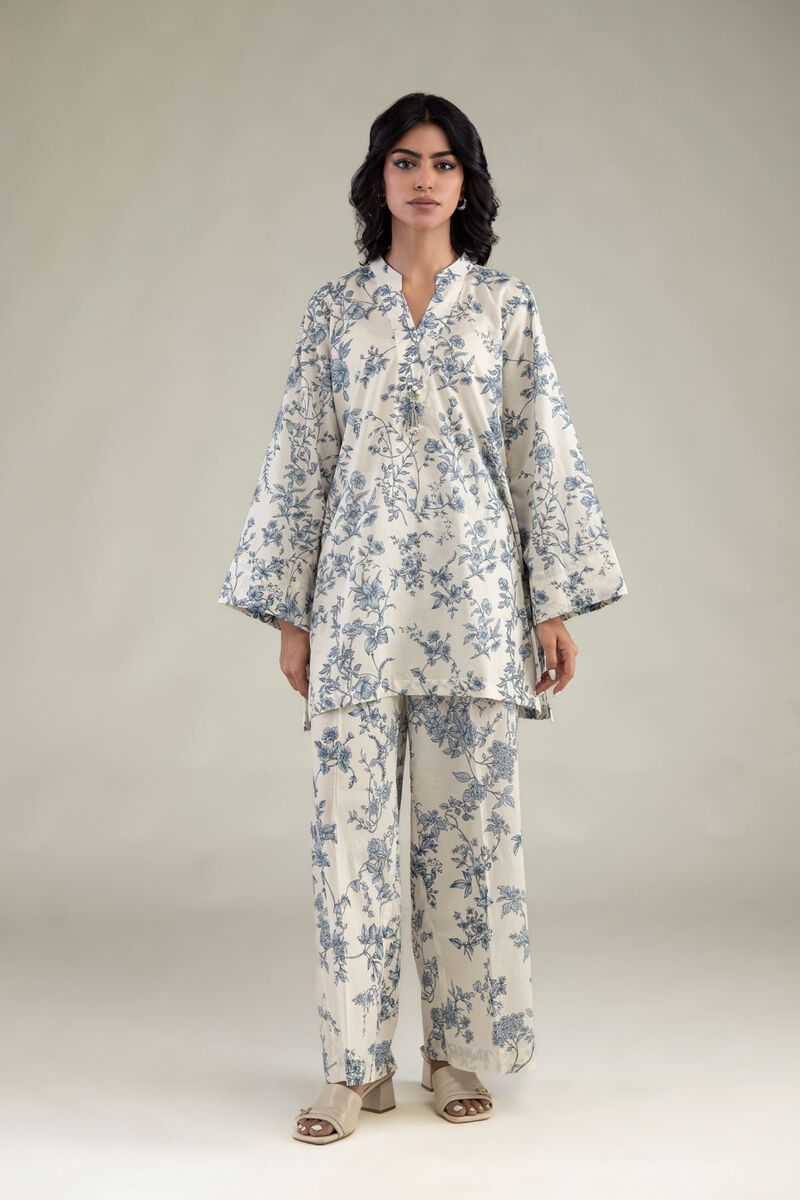Embroidered | Cambric | Short Floral Kurta  | USD 35.00