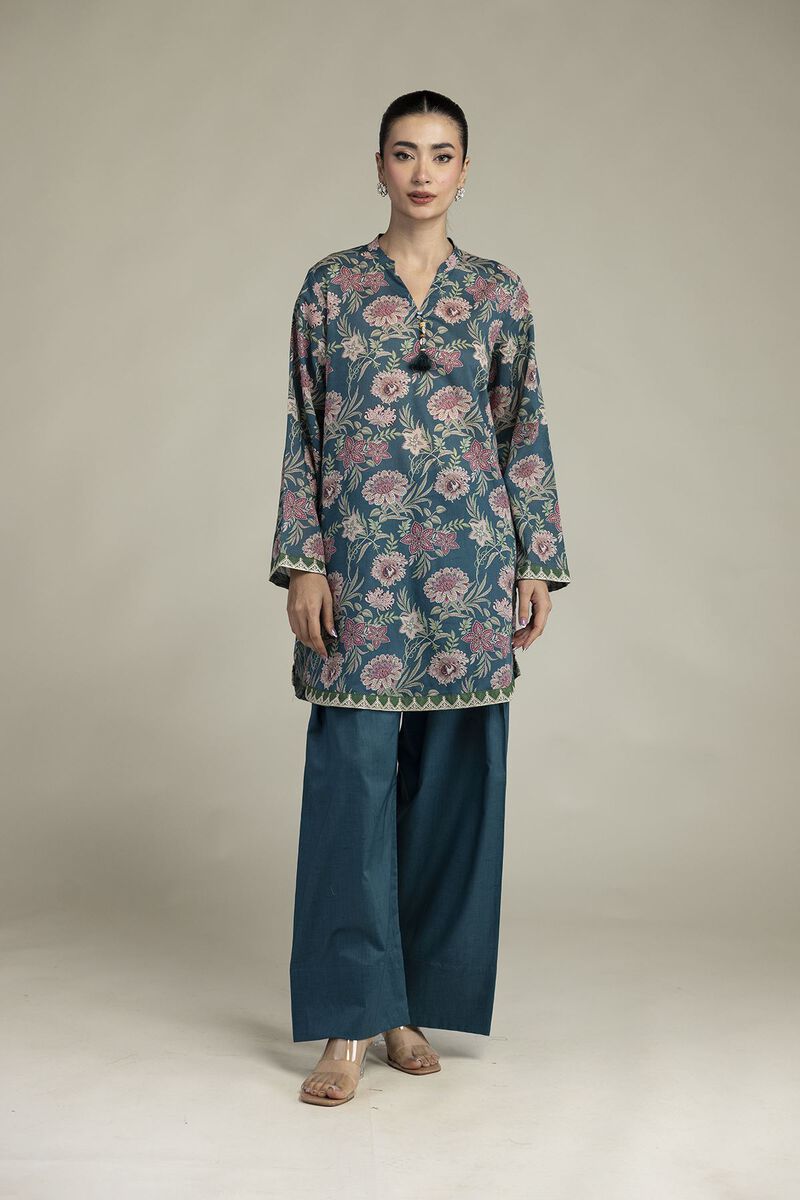 Embroidered | Cambric | Tailored 2-Piece Set | USD 35.00