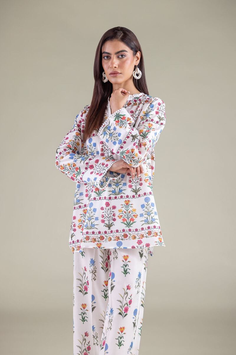 Embroidered | Textured Weave | Tunic | USD 35.00