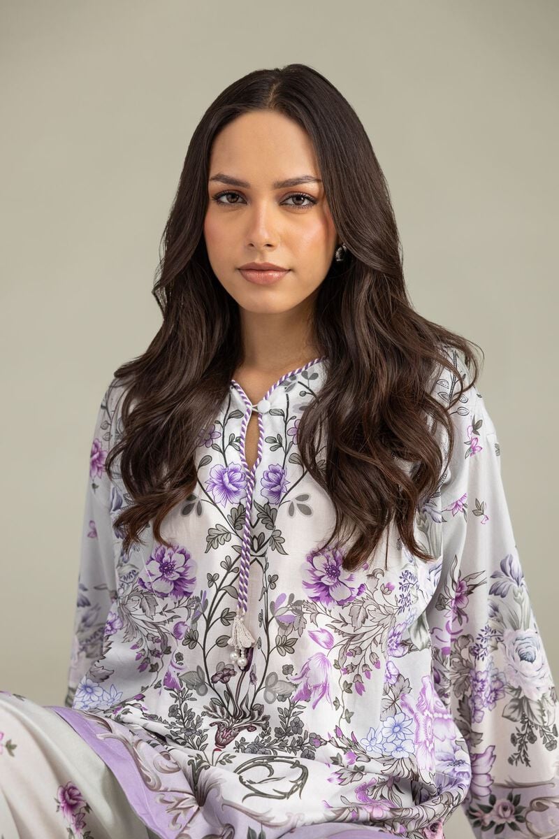 Printed | Cambric | Floral Cambric Kurta | USD 35.00