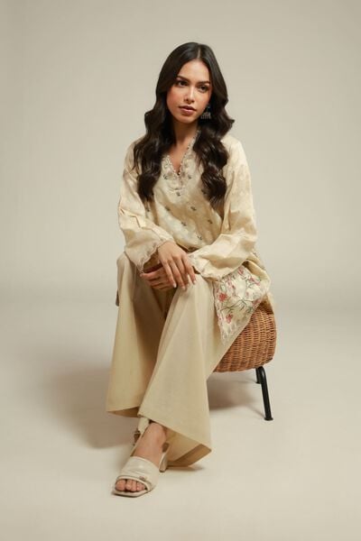 Embroidered | Broshia | Embroidered Tailored 2-Piece | USD 65.00