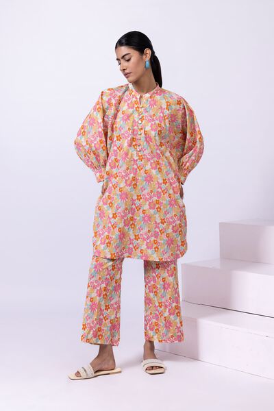 Printed | Ripple Crinkle | Pants | USD 5.40