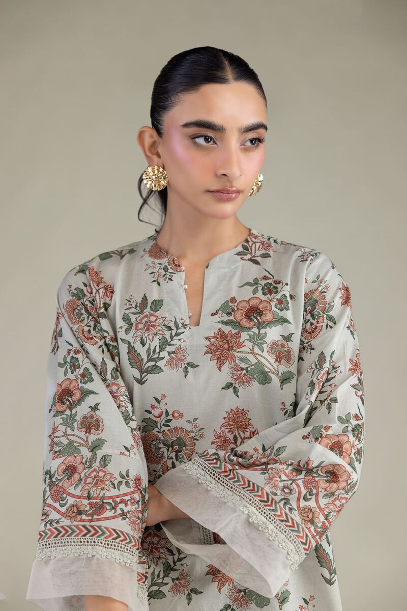Printed | Cambric | Short Cambric Kurta | USD 35.00