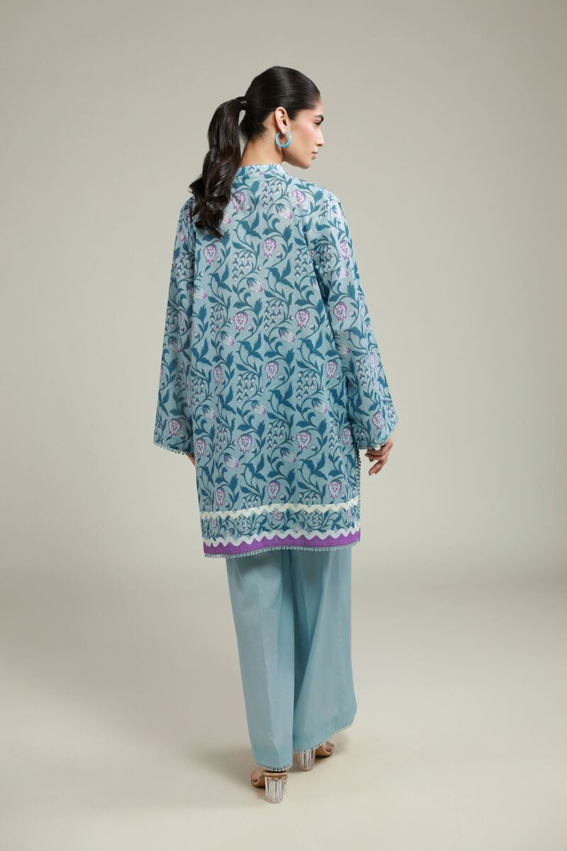 Printed | Cambric | Tailored 2 Piece | Top and Bottom | USD 45.00