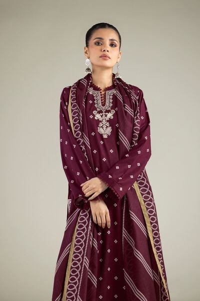 Embroidered | Lawn | Tailored 3-Piece Lawn | USD 65.00