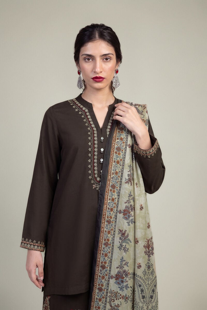 Embroidered | Polyester Silk | Polyester Silk Dupatta | USD 35.00