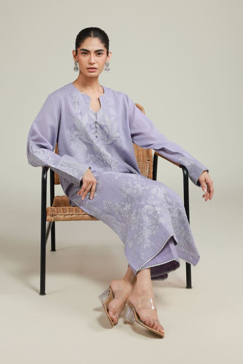 Dyed | Jacquard | Jacquard Tailored Set | USD 45.00