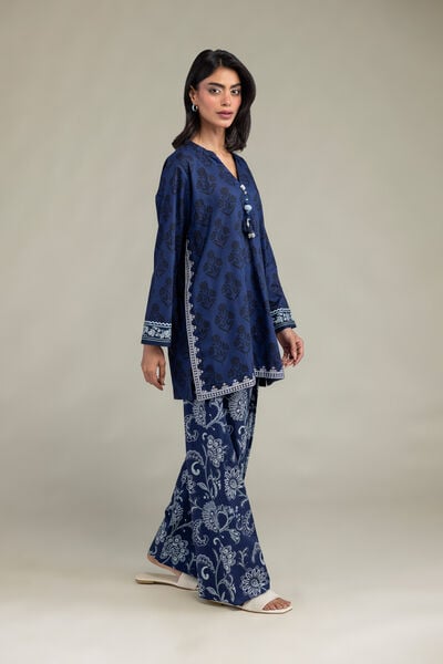 Embroidered | Cambric | Floral Paisley Shalwar | USD 30.00