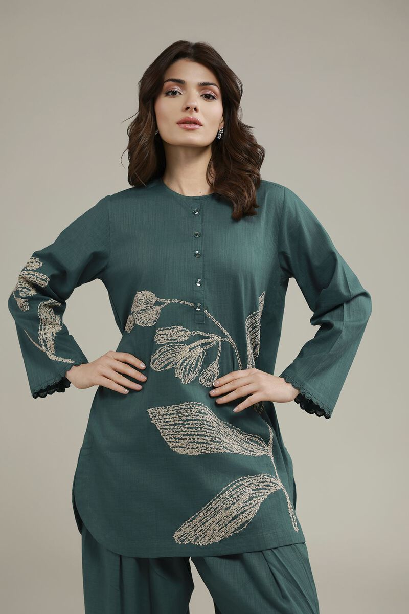 Embroidered | Heavy Textured Cotton | Kurta | USD 30.00