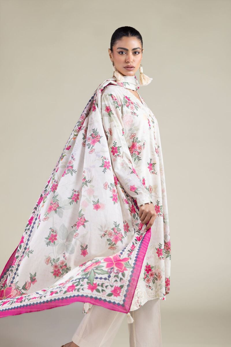 Embroidered | Messuri | Tailored Floral Set | USD 70.00