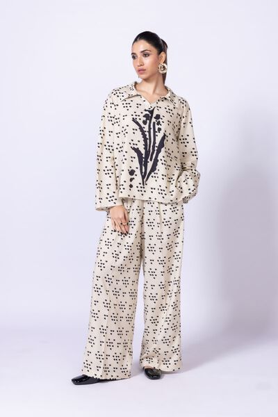 Printed | Dull Raw Silk | Blouse | USD 10.50