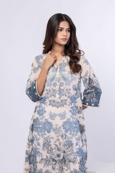 Printed | Swiss Voile | Kurta | USD 50.00