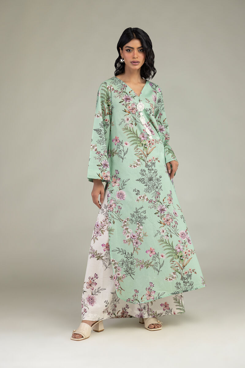 Embroidered | Cambric | Floral Cambric Pants | USD 30.00
