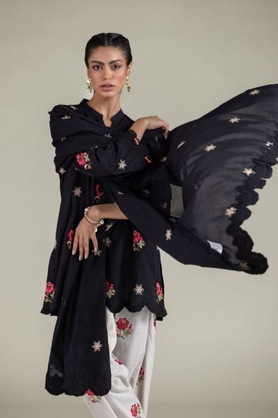 Embroidered | Textured Cotton | Dupatta | USD 30.00