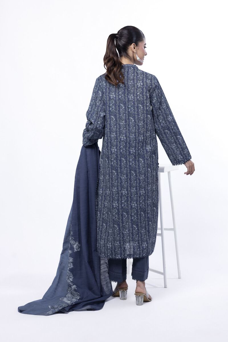 Printed | Light Khaddar | Tailored 3 Piece | USD 45.00