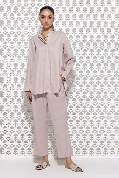 Button Down Tunic | Slouchy Trousers | Co-ord Set | USD 45.00