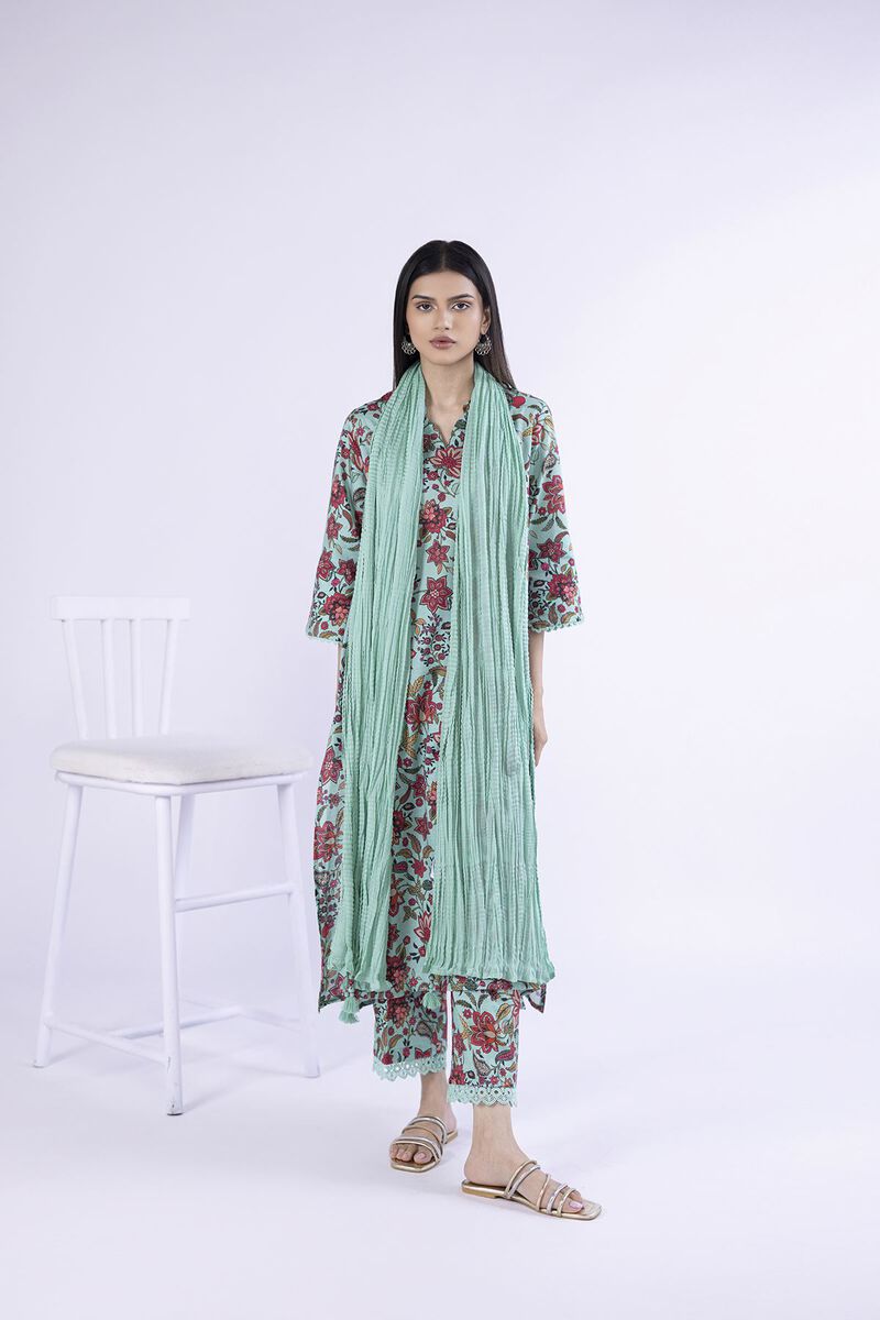 Dyed | Voile | Dupatta | USD 10.00