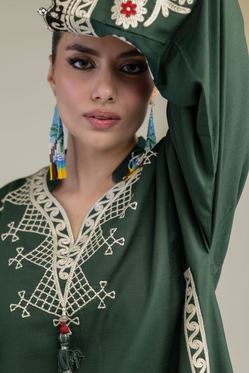 Embroidered | Raw Silk | Short Silk Kurta | USD 13.50
