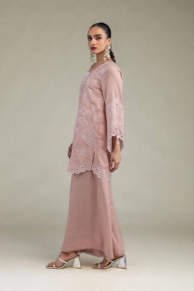 Embroidered | Raw Silk | Raw Silk Pants | USD 30.00