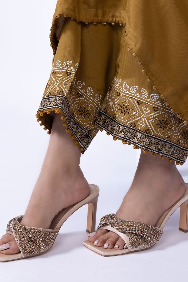 Embroidered | Thai Silk | Pants | USD 9.00