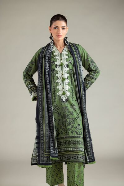 Embroidered | Lawn | Tailored 3-Piece Lawn | USD 60.00