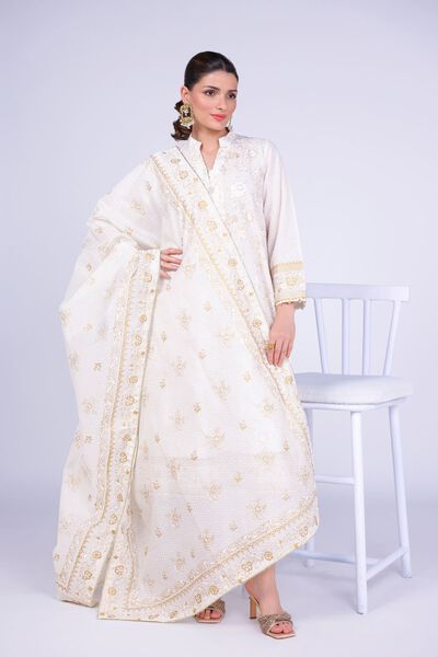 Printed | Cotton Net | Dupatta | USD 33.00