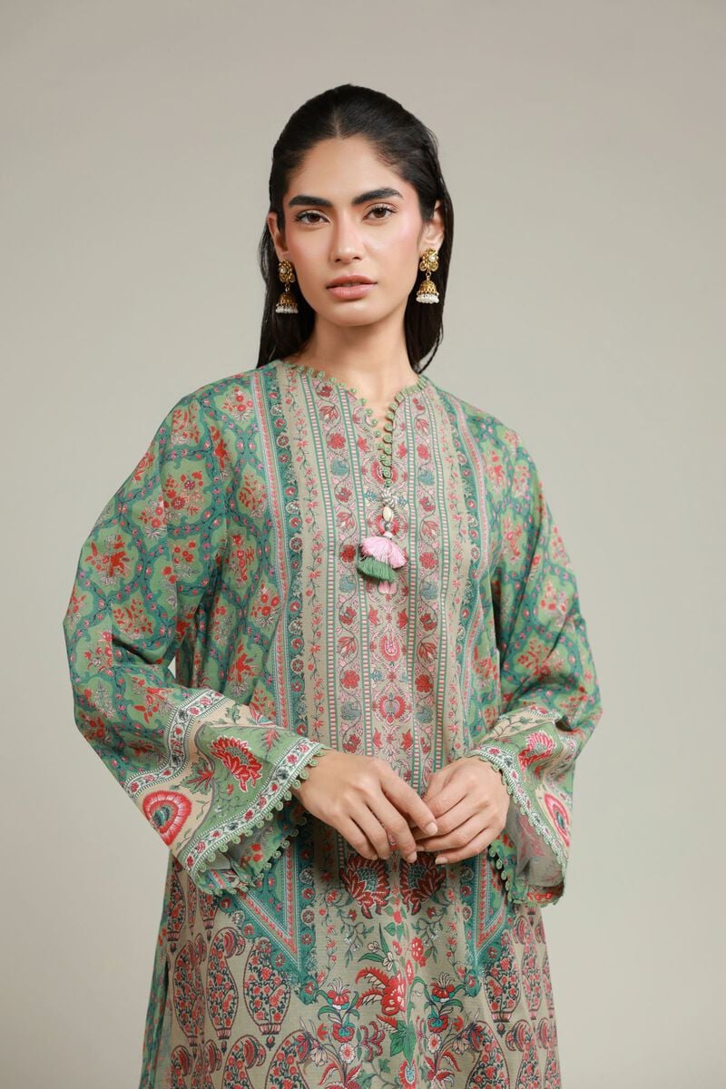 Printed | Cambric | Tailored 2 Piece | Top and Bottom | USD 45.00