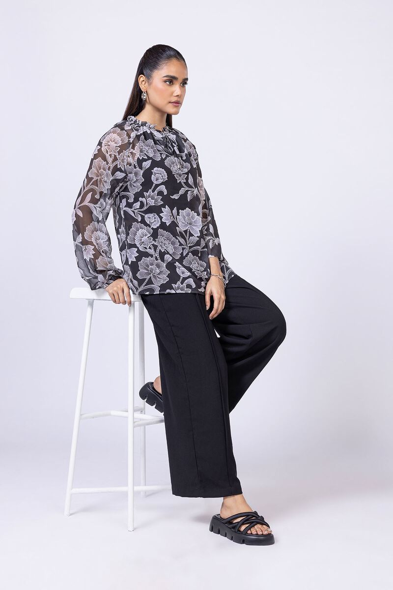 Printed | Georgette Chiffon | Blouse | USD 9.00