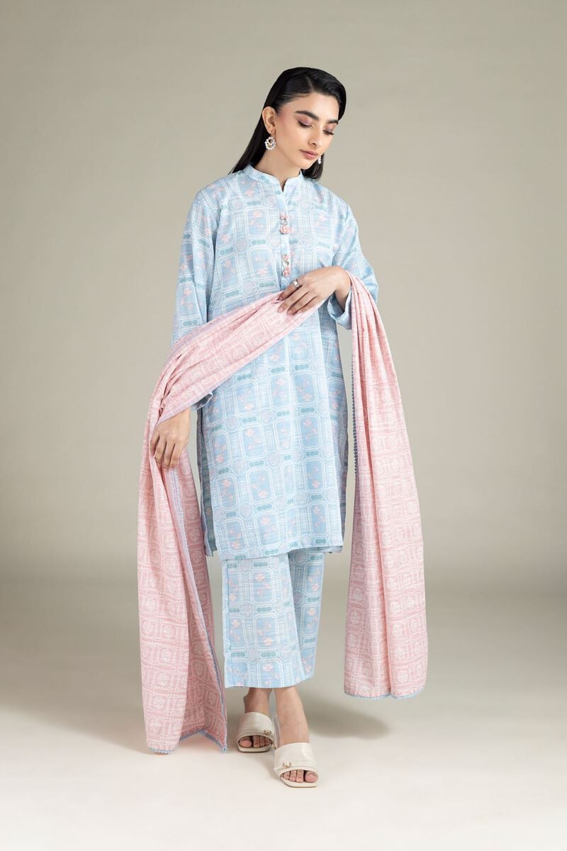 Printed | Textured Cotton | Dupatta | USD 17.00