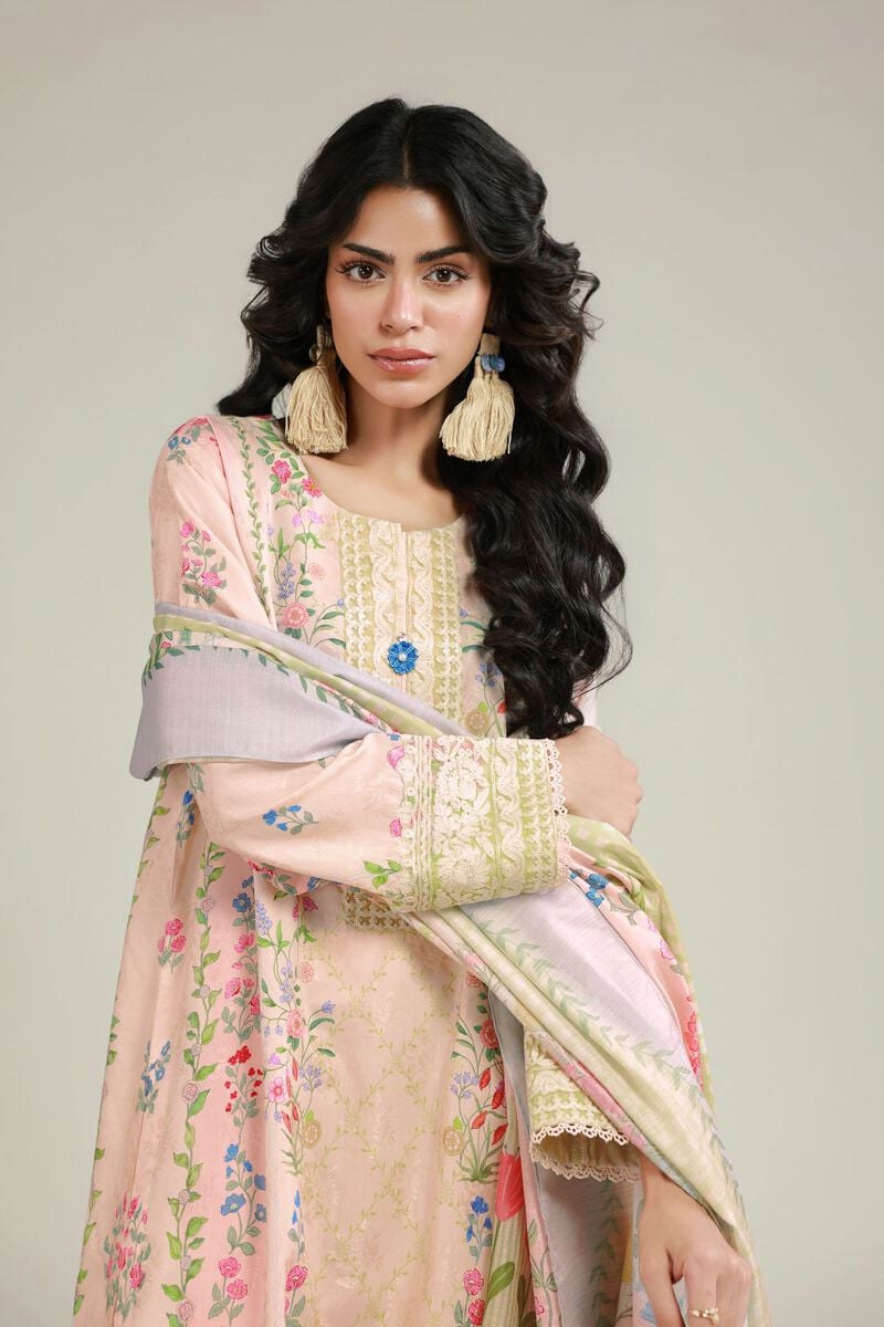 Printed | Jacquard | Tailored 3 Piece | USD 70.00