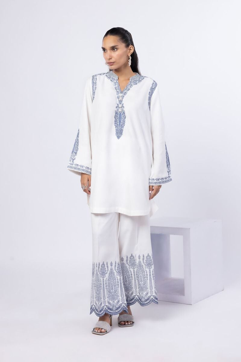 Embroidered | Russian Raw Silk | Kurta | USD 20.00