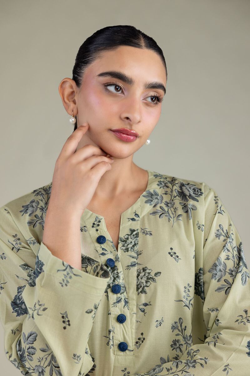 Printed | Cambric | Floral Cambric Kurta | USD 35.00