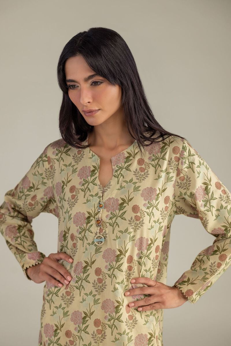 Printed | Cambric | Floral Printed Kurta | USD 35.00