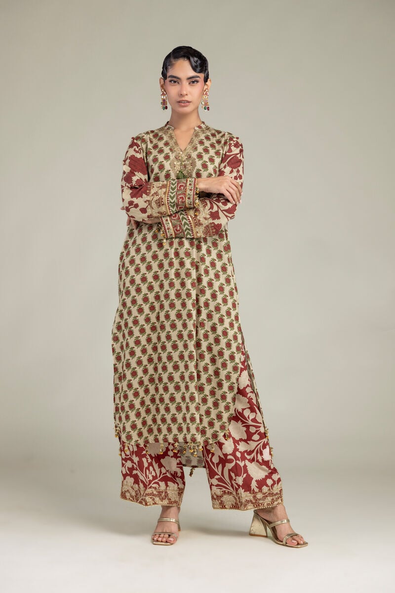 Embroidered | Raw Silk | Raw Silk Kurta | USD 60.00